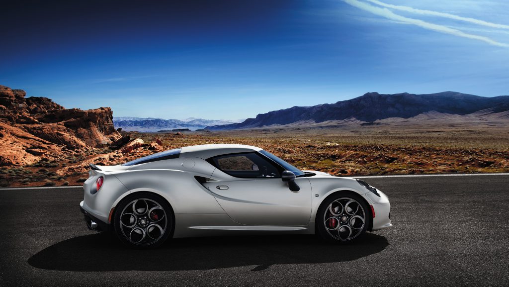 The Alfa Romeo 4C. The Alfa Romeo 4C.